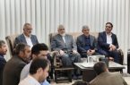 دیدار شهردار تهران با خانواده شهید حاج میرزا محمد سلگی