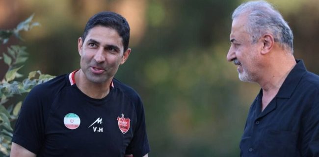 درویش برای هاشمیان شمشیر را از رو بست/ مدیرعامل برای سرمربی پرسپولیس بازیکن نمی‌خرد