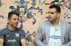 قهرمان المپیک در اردوی تیمملی کشتی ایران