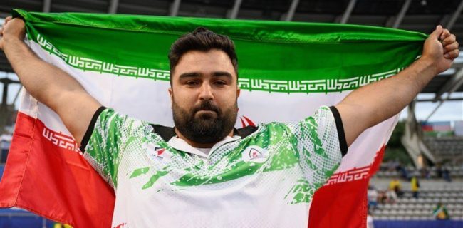 قهرمانی پارادوومیدانیکار ایران در جهان با رکوردشکنی قهرمانی پارادوومیدانیکار ایران در جهان با رکوردشکنی
