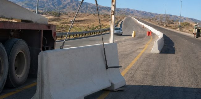 آغاز نصب حفاظ بتنی نیوجرسی و سیستم روشنایی در محور ملایر–بروجرد