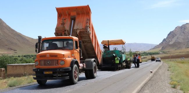 راه‌های نهاوند برای تردد ایمن مسافران و زائران اربعین حسینی ایمن‌سازی شد